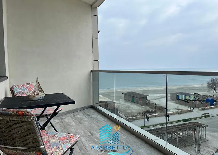 アパート Aparbetto Sea View Mamaia Nord