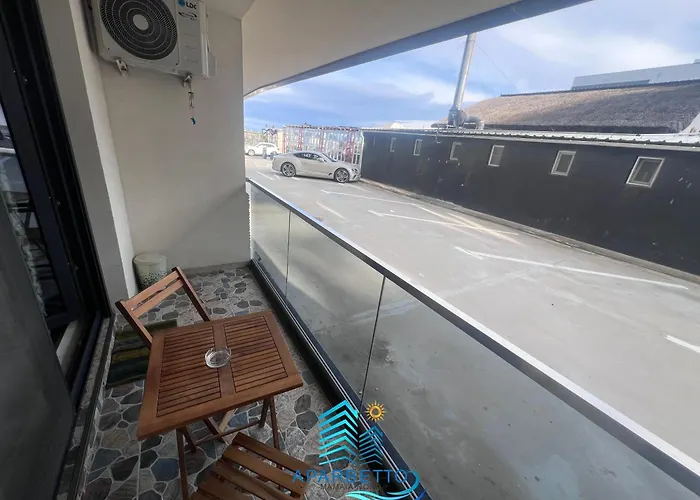 アパート Aparbetto Sea View Mamaia Nord *